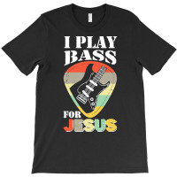 Play Bass For Jesus Guitar T  Shirt Play Bass For Jesus Guitar Vintage T-shirt | Artistshot