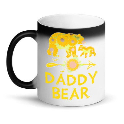 Daddy Bear Sunflower Father Day Gift T  Shirt Daddy Bear Sunflower Fat Magic Mug Designed By Partyguess