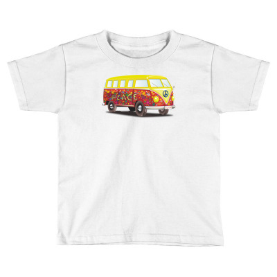 Yellow Van Toddler T-shirt Designed By Coşkun