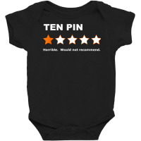 Ten Pin One Star Review Funny Bowling For Bowlers Mens Women T Shirt Baby Bodysuit | Artistshot