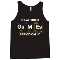 I Play Video Games Periodically Element Blocks Premium T Shirt Tank Top | Artistshot