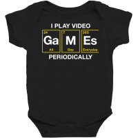 I Play Video Games Periodically Element Blocks Premium T Shirt Baby Bodysuit | Artistshot