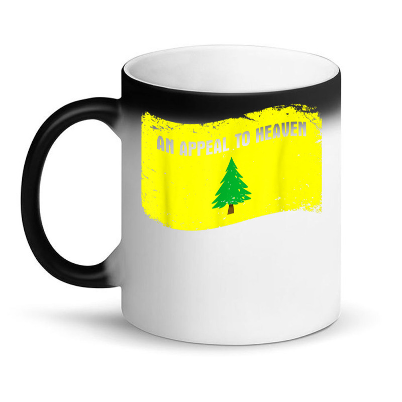 An Appeal To Heaven  Founding Fathers Pine Tree Flag T Shirt Magic Mug | Artistshot