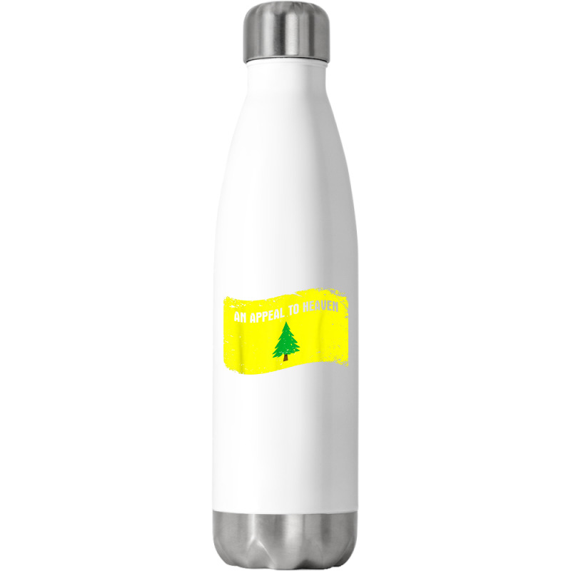 An Appeal To Heaven  Founding Fathers Pine Tree Flag T Shirt Stainless Steel Water Bottle | Artistshot