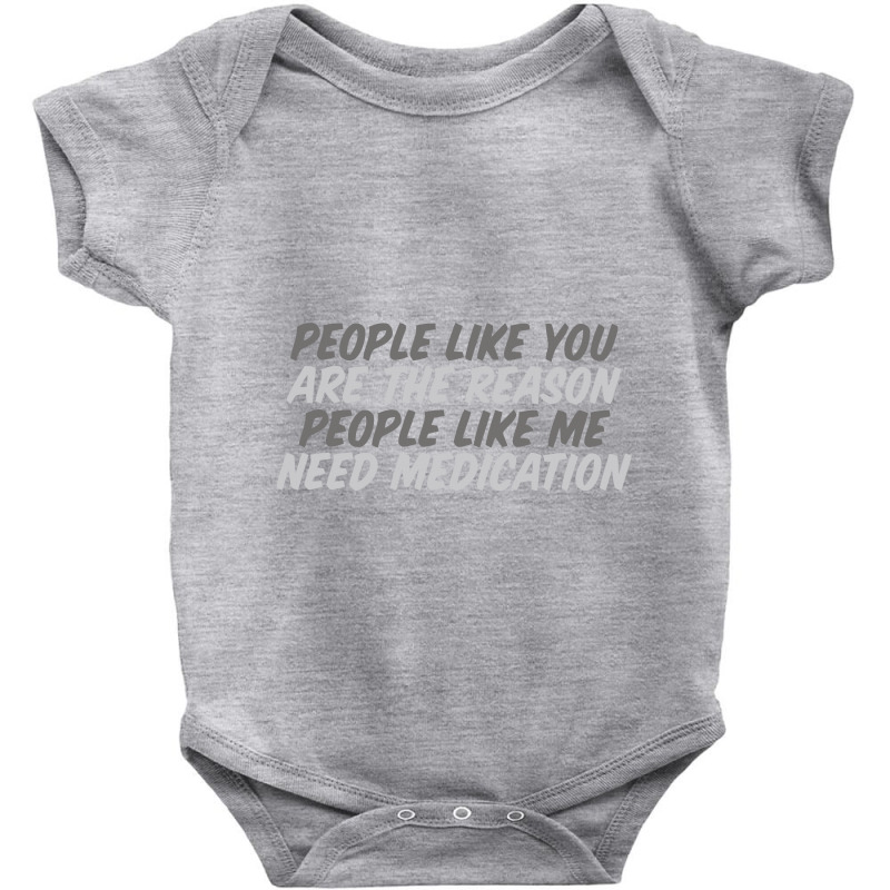 People Like You Baby Bodysuit by nurmasit1 | Artistshot