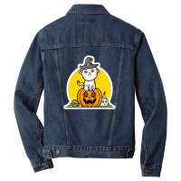 The Future Is Feline Cool Cat 68332294 Men Denim Jacket | Artistshot