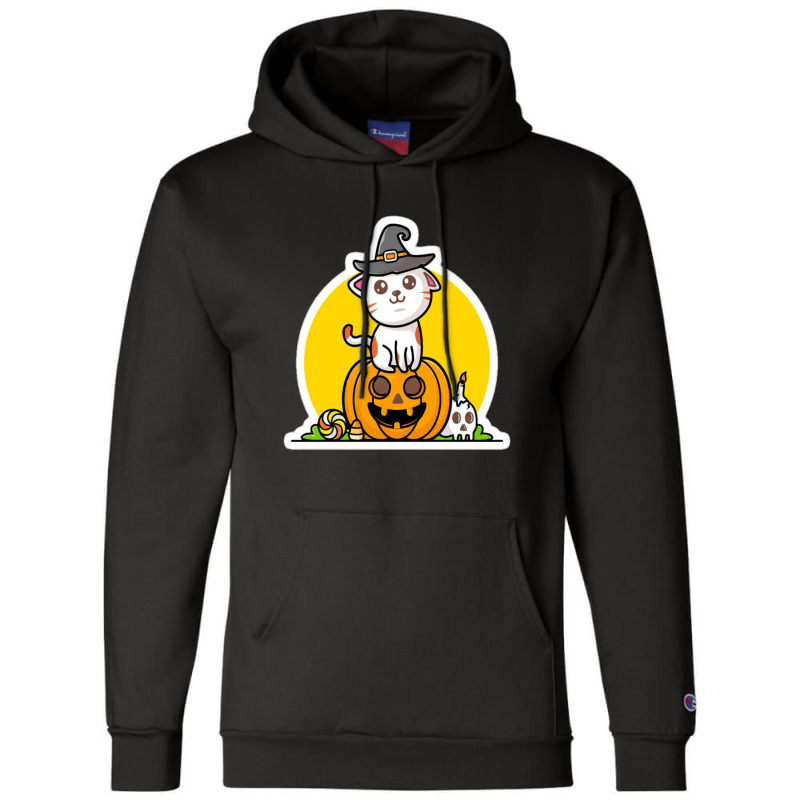 The Future Is Feline Cool Cat 68332294 Champion Hoodie by Ginanjarrrr | Artistshot