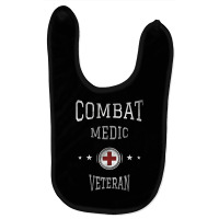 Army Combat Medic Veteran T Shirt Baby Bibs | Artistshot