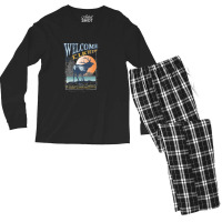 Welcome Elkview Island Alaska Men's Long Sleeve Pajama Set | Artistshot