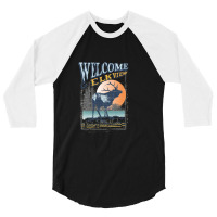 Welcome Elkview Island Alaska 3/4 Sleeve Shirt | Artistshot