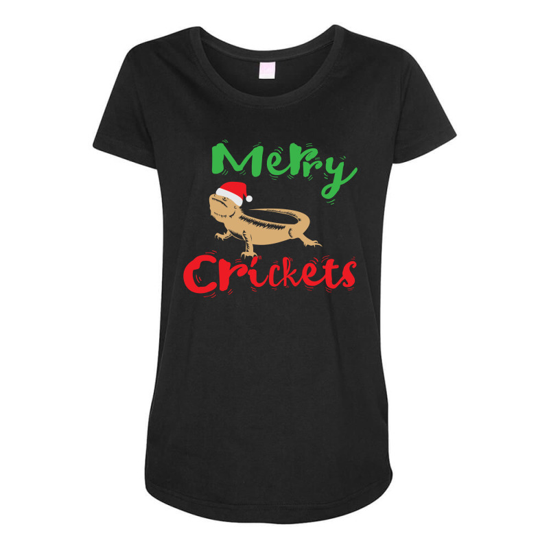 Merry Cricket Gift Maternity Scoop Neck T-shirt by cogentprint | Artistshot