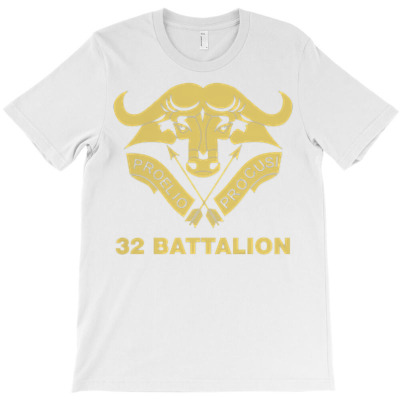Buffalo 32 Battalion South African Army T Shirt T-shirt Designed By Nevermore