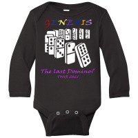 Genesis  Last Domino Inspired  Album Tour 2021 Long Sleeve Baby Bodysuit | Artistshot