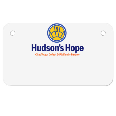 Hudson's Hope Premium T Shirt Motorcycle License Plate Designed By Zoelane