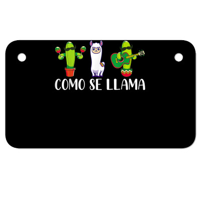 Como Se Llama Funny Mexican Fiesta Cactus Cinco De Mayo T Shirt Motorcycle License Plate Designed By Carlakayl