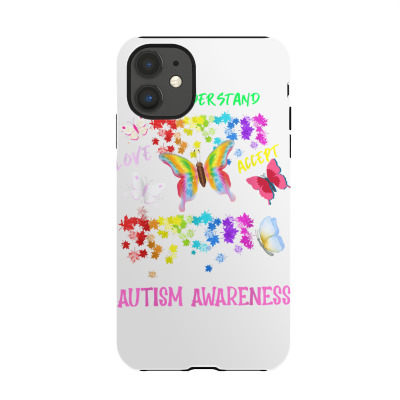 Love Understand Accept Autism Awareness Asd Support T Shirt Iphone 11 Case Designed By Dinyolani