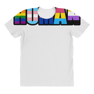 Human Lgbt Flag Gay Pride Month Transgender T Shirt All Over Women's T-shirt Designed By Zoelane