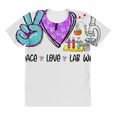 Peach Love Lab Week 2022 Laboratory Tech Technologist T Shirt All Over Women's T-shirt Designed By Shyanneracanello