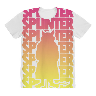 Mademark X Teenage Mutant Ninja Turtles   Master Splinter   Gradient S All Over Women's T-shirt Designed By Vaughandoore01
