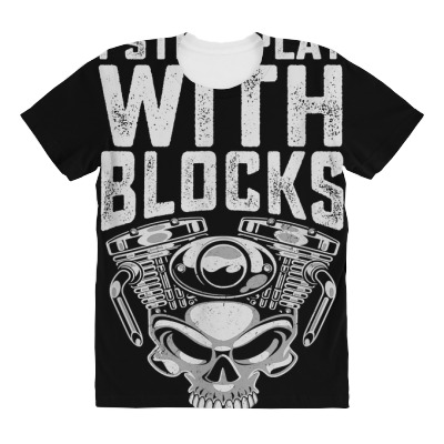 I Still Play With Blocks Racing Shirt  Maintenance Man T Shirt All Over Women's T-shirt Designed By Windrunner