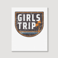 Womens Matching Girls Trip   Vacation Weekend Road Trip T Shirt Portrait Canvas Print | Artistshot