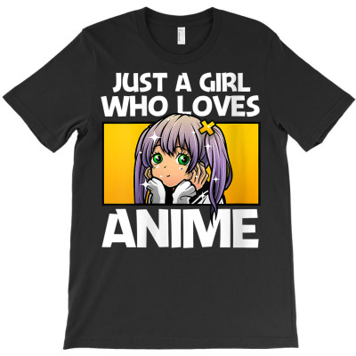 Womens Anime Gift For Teen Girls Women Anime Merch Anime Lover Girl V T-shirt Designed By Jermonmccline
