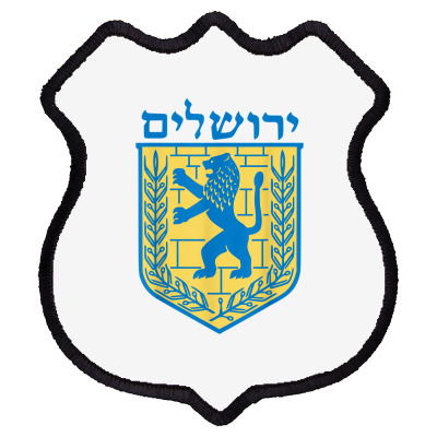 Lion Of Judah Gift Israel Jewish Jerusalem Sign Jew Hebrew T Shirt Shield Patch Designed By Falongruz87