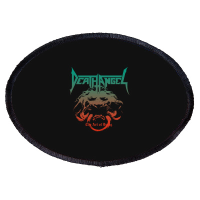 Death Angel Clässic Oval Patch Designed By Hermhan Shop
