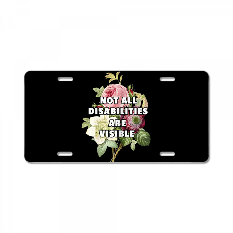 Not All Disabilities Visible Car Sticker – Fibromyalgia, Disabled, Wheelchair Decal