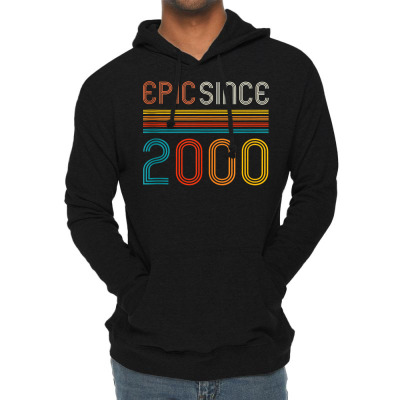 Retro 22th Birthday Epic Since 2000 Tank Top Lightweight Hoodie Designed By Stacychey