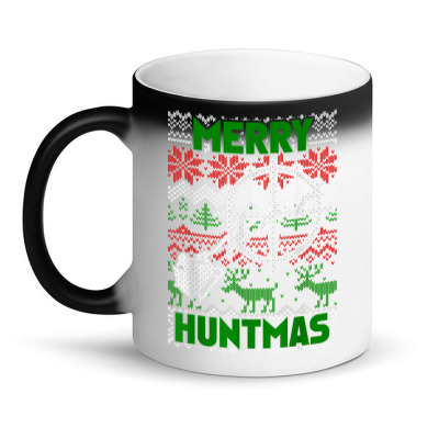 Merry Huntmas Christmas Hunter Ugly Reindeer T Shirt Magic Mug Designed By Dinyolani