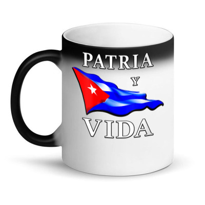 Womens Patria Y Vida Camiseta Para Cubanos  Movimiento Viva Cuba V Nec Magic Mug Designed By Jermonmccline