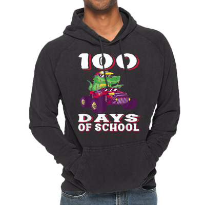 100 Days Of School Dinosaur Teacher Smarter For Kids Boys T Shirt Vintage Hoodie Designed By Carlakayl