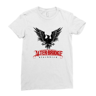 Alter Bridge Black Bird Music Vintage Ladies Fitted T-shirt Designed By Nurmasit1