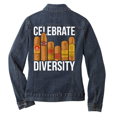 Cigar Shirts For Men Celebrate Diversity Cigars Whiskey T Shirt Ladies Denim Jacket Designed By Vaughandoore01