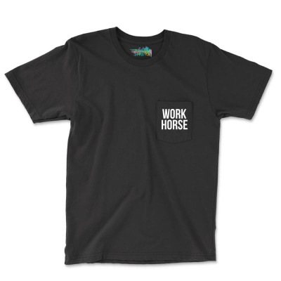 Workhorse Halloween Christmas Funny Cool Holidays T Shirt Pocket T-shirt Designed By Belenfinl