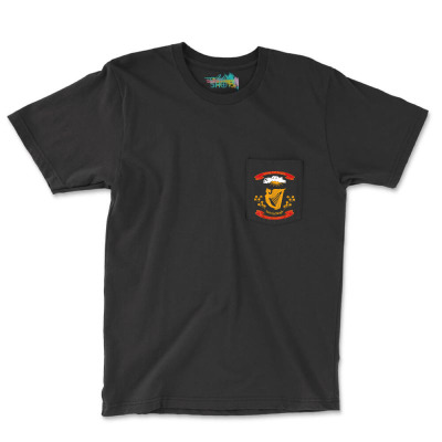 Civil War Era 1st Irish Brigade Flag T Shirt Pocket T-shirt Designed By Falongruz87
