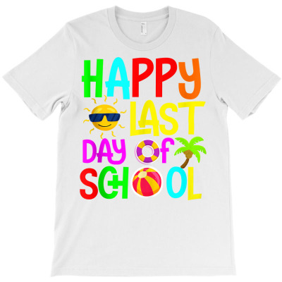 Happy Last Day Of School Teacher Student Graduation Gifts Tank Top T-shirt Designed By Madeltiff