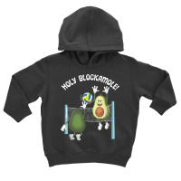 Holy Blockamole! Guacamole Player Blocker Volleyball T Shirt Toddler Hoodie | Artistshot