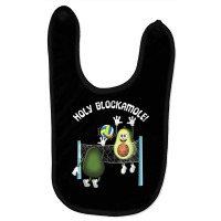 Holy Blockamole! Guacamole Player Blocker Volleyball T Shirt Baby Bibs | Artistshot