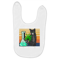 I Like Weed My Cat And Maybe 3 People Retro T Shirt Baby Bibs | Artistshot