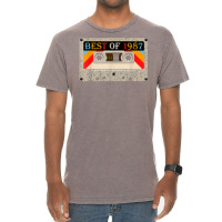 Best Of 1987 35 Years Old Birthday Cassette Tape Vintage T Shirt Vintage T-shirt | Artistshot