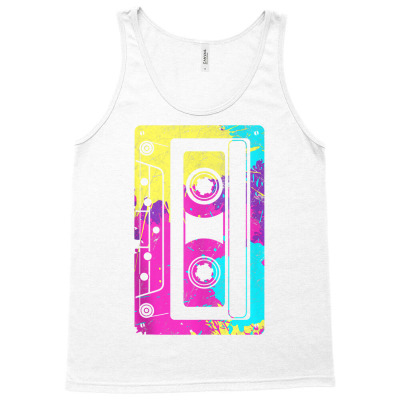 Cassette Tape Mixtape 80s And 90s Costume Tank Top Tank Top Designed By Angelviol