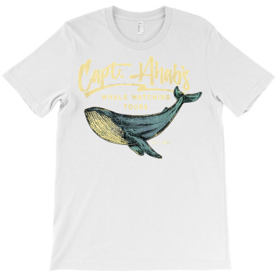 Moby Dick, Herman Melville Whale Literary Gift T Shirt T-shirt Designed By Vaughandoore01