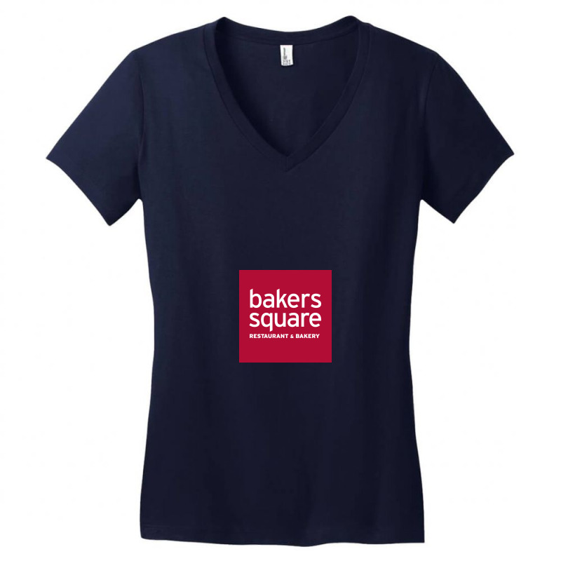 Bakers Square Women's V-Neck T-Shirt by lalin | Artistshot