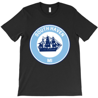 Vintage South Haven Michigan T-shirt Designed By Bernard Houfman
