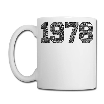 Birthday Women Men Born In 1978 T Shirt Coffee Mug Designed By Kaiyaarma