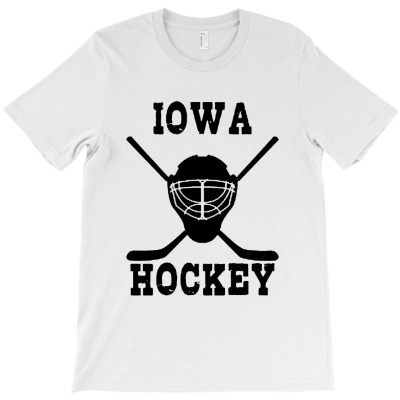 #iowa Hockey T-shirt Designed By Cevrony Magnus