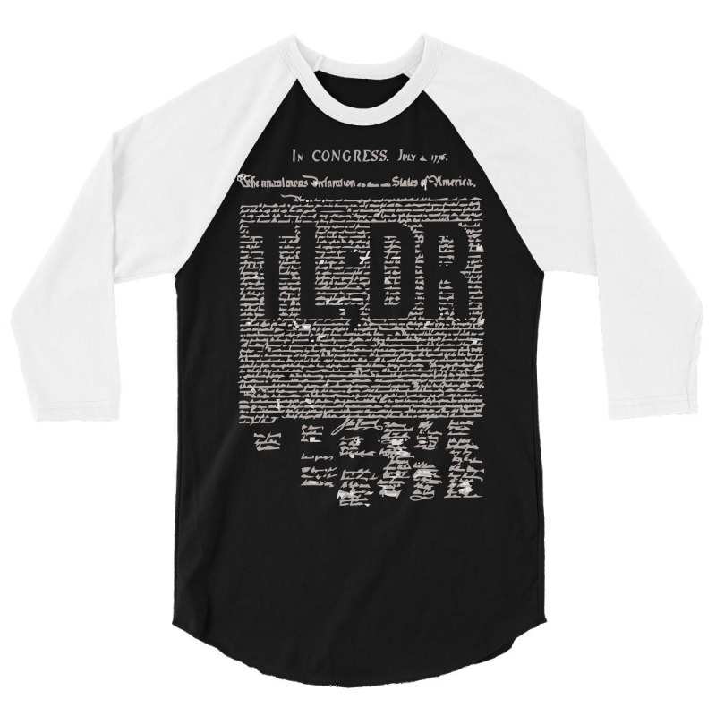 Political Illiteracy 3/4 Sleeve Shirt | Artistshot