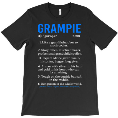 Grampie Definition Shirt Grandpa Fathers Day T-shirt Designed By Naythendeters2000